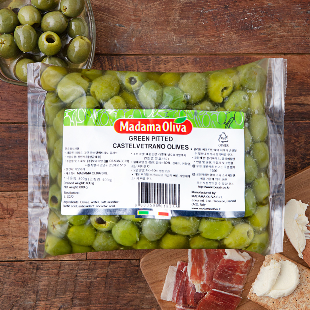 마다마올리바 피티드 그린 카스텔베트라노 올리브 16,110원