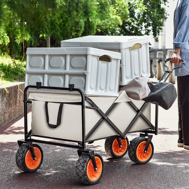 윤윤마켓 캠핑왜건 10인치 대형 폴딩 97,060원