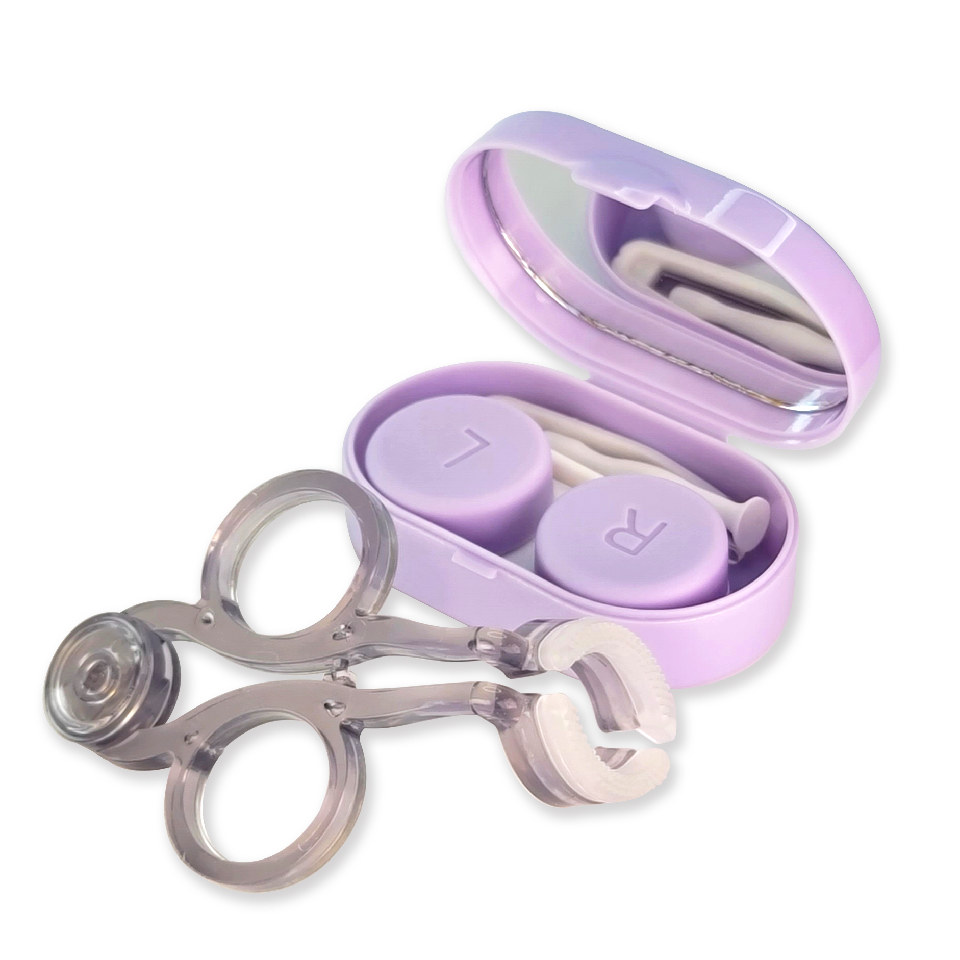 멜로하임 파스텔 아이오프너 세트 케이스 렌즈통 흡착봉 집게 소프트 콘택트 렌즈 끼는 도구 11,900원