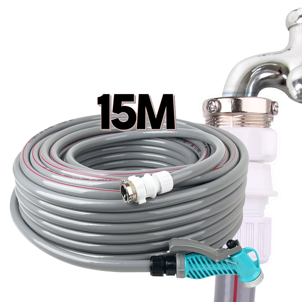 케이더블리 국산 꼬임방지 플렉스 세차호스 원터치 커넥터 분사기 33,900원