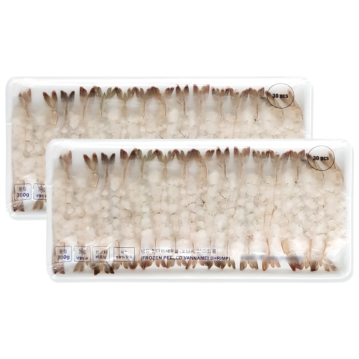 [씨기프트]노바시새우 30미+30미 총 60마리 명절음식 새우튀김, 2개, 300g 17,750원