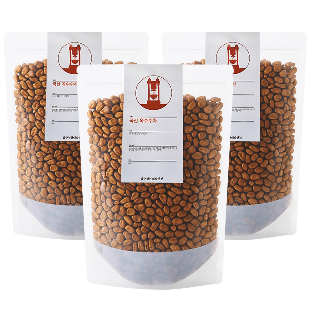 현대방앗간 매일 압력으로 볶은 국산 옥수수차, 500g, 1개입, 3개 14,980원