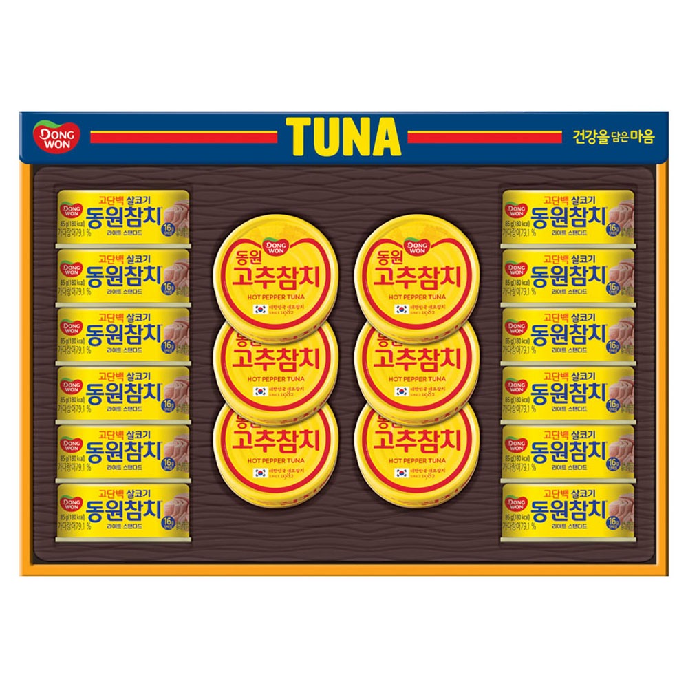 동원참치 M18호 + 부직포백 세트 33,500원