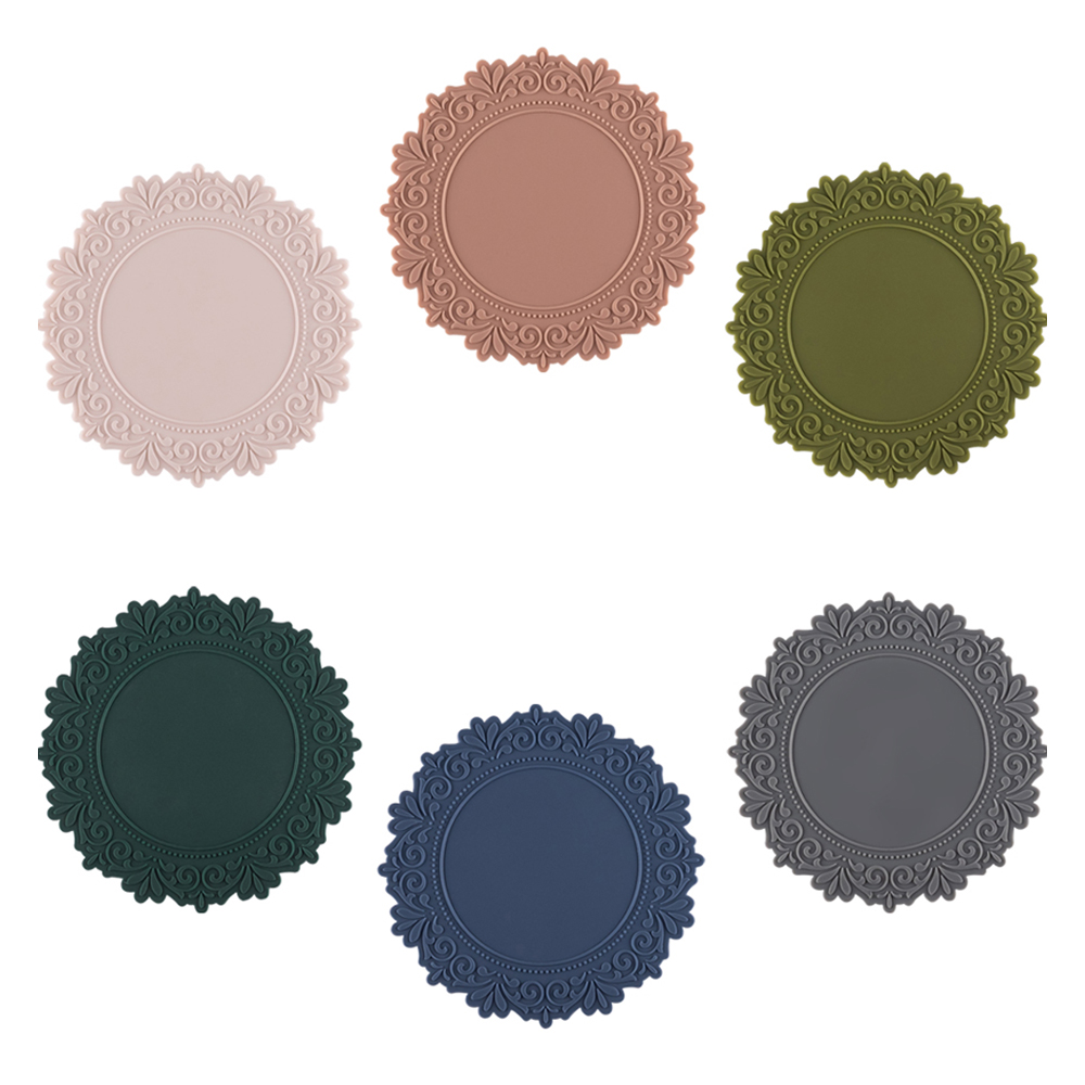 플라이토 실리콘 프리스 컵받침 6종 세트 7,800원