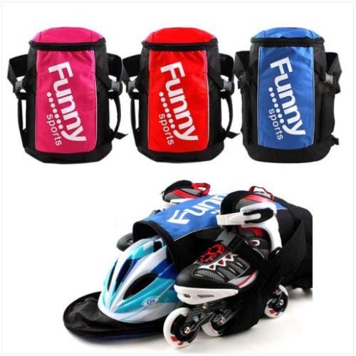 없음 아동용 자전거 보호대 인라인 가방, 퍼니가방 레드, 1개 14,000원