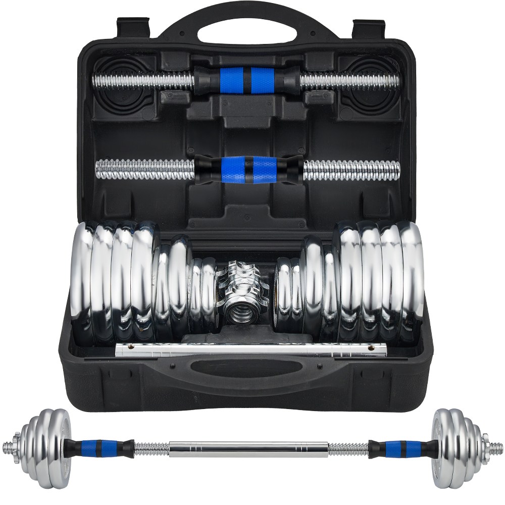 헬스장 크롬도금 조립아령 세트 조립식 무게조절 덤벨, 28KG, 1세트, 28kg 79,900원