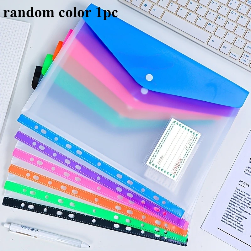 학교 가정 사무실을 위한 11홀 바인더 링 확장 가능한 버튼 및 라벨 포켓이 있는 A4 대용량 루스 리프 파일 8,300원