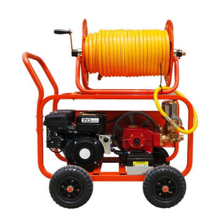 고압 엔진 분무기 살수기 농약 살포 7마력 80A 8.5mm X 100m, 1개 748,000원