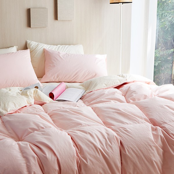 [컴포플러스] 면80수 바이오워싱 헝가리구스 차렵이불(S-800g/Q-1100g) 195,000원