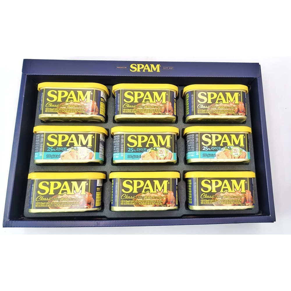 CJ제일제당 스팸 8k호 선물세트 (쇼핑백 포함) 30,090원