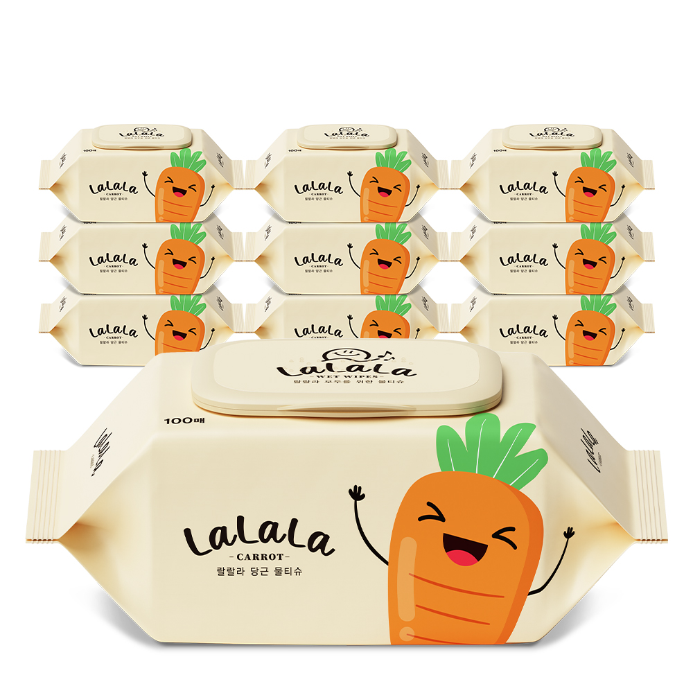 랄랄라 당근 물티슈 10,670원