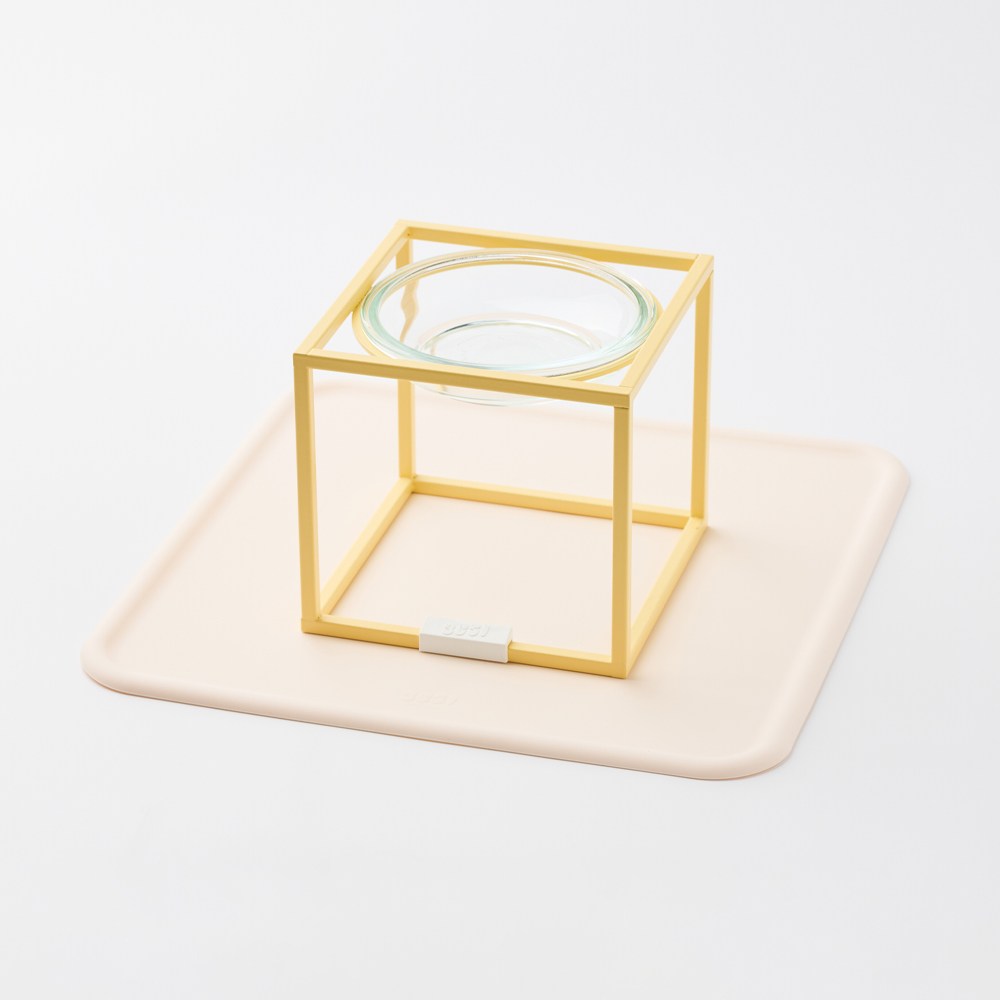 3651 국내산 강아지 고양이 실리콘 식기매트, 1개, 크림치즈 14,900원