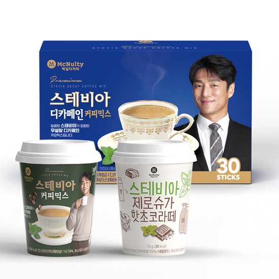 디카페인 스테비아 당제로 커피믹스 30개입+원컵 1개 16,900원