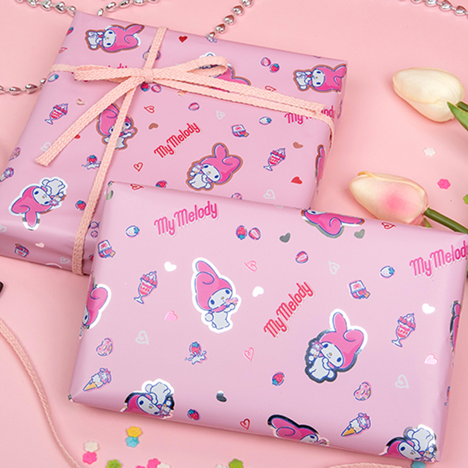 좋은기븐 산리오 마이멜로디 메탈롤 포장지 중, 핑크, 1개 8,700원