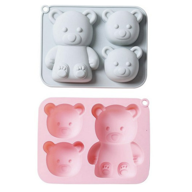 이홈베이킹 해피곰 실리콘몰드 3구 2종 세트 28,310원
