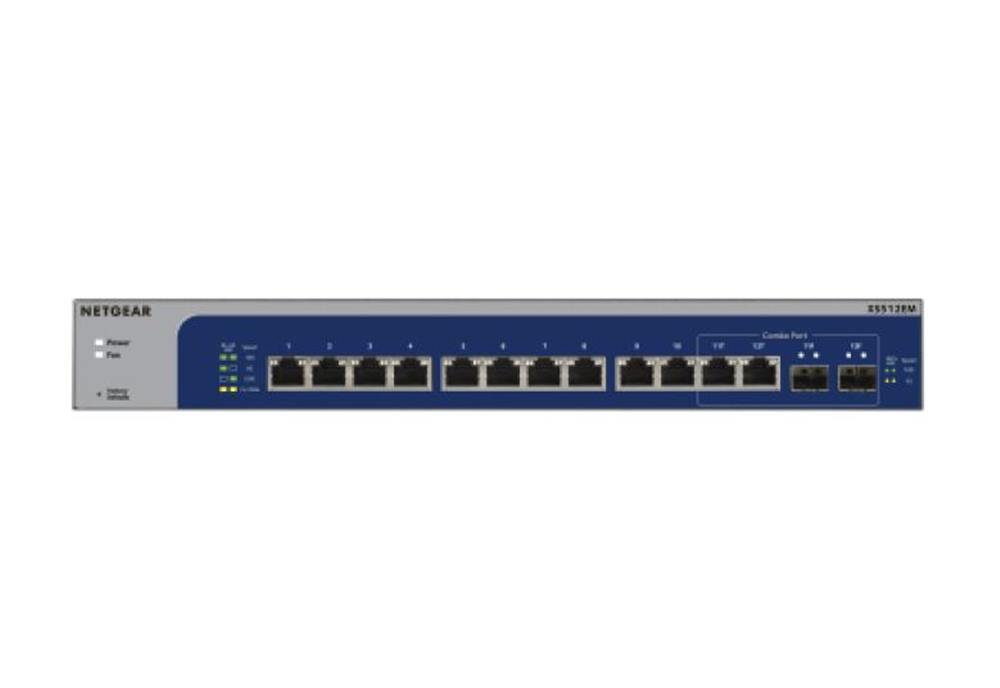 (NETGEAR) 넷기어 XS512EM (멀티기가스위칭허브/10G UTP 12포트 or 2SFP+/랙마운트가능), 단일상품, 1개 2,200,000원