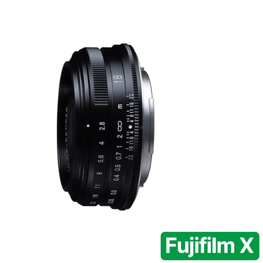 [정품등록시 5만 포인트 3년 보증] 보이그랜더 COLOR-SKOPAR 18mm F2.8 ASP 후지 X마운트 Black 658,800원