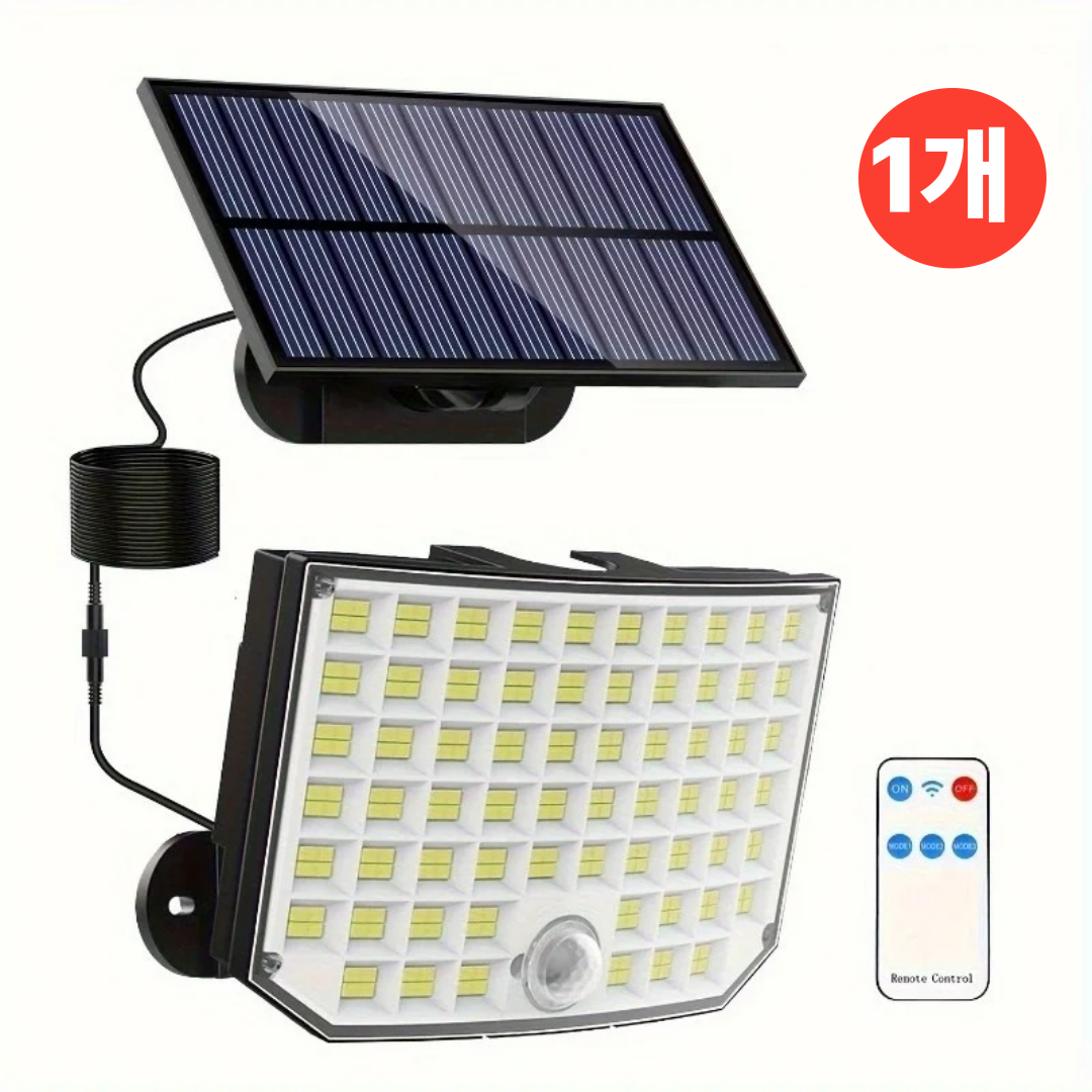 솔라큐 프리미엄 태양광 LED 정원등 센서등 256구 2400mAh 벽등 야외 조명 전등 SLQ-02 27,100원