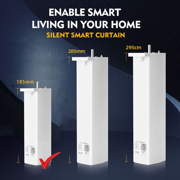 투야 와이파이 커튼 모터 엔진 드라이버 알렉사 구글 앨리스 지원 맞춤형 전동 커튼 트랙 레일 코니스 스마 131,300원
