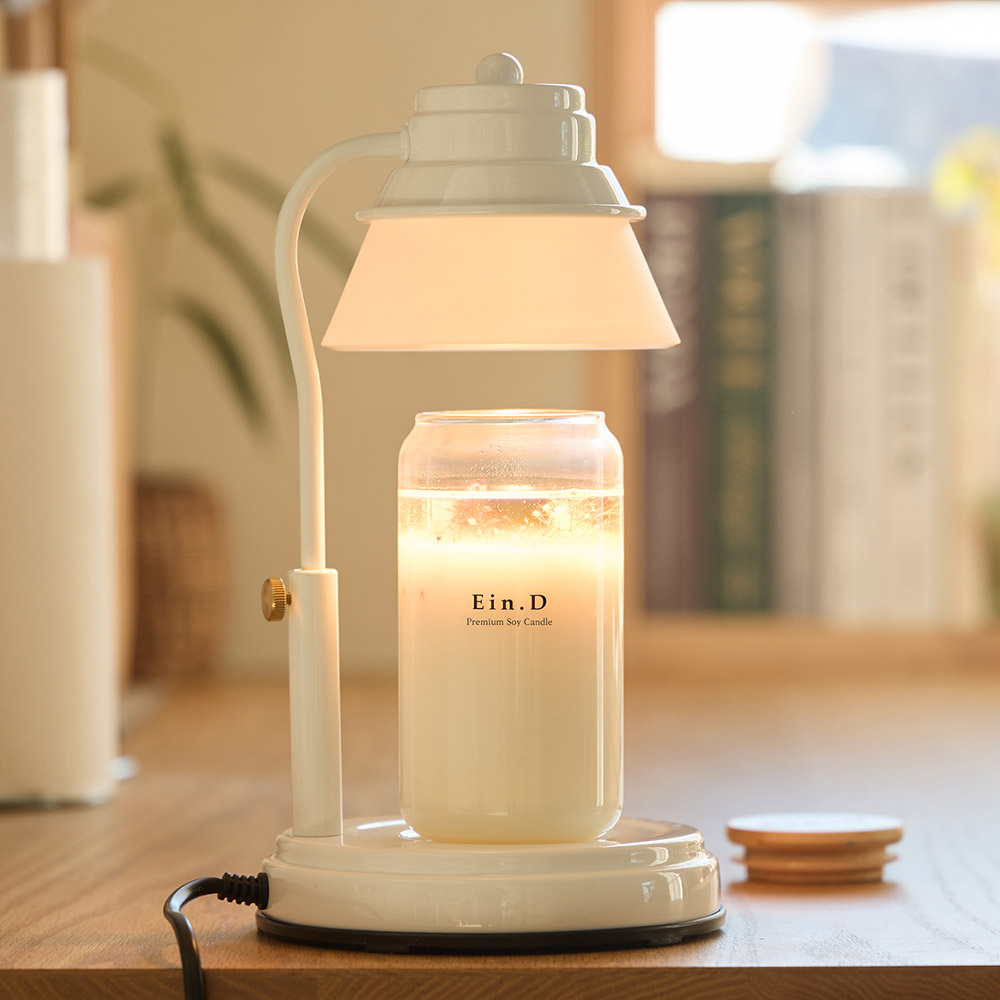 캔들백화점 (국내산)높낮이 조절 워머 + 미니 안개꽃 디자인캔들 세트, 블랙체리 (430g), 매직 타이머 화이트 56,500원