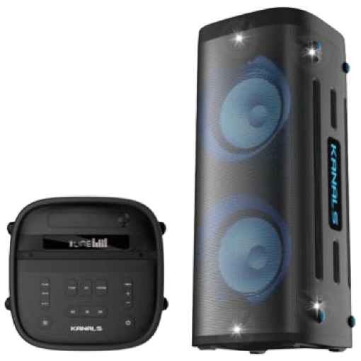 카날스 BTS8800 8인치 400W 블루투스 충전식 버스킹용 이동형 파티 스피커 앰프 435,000원