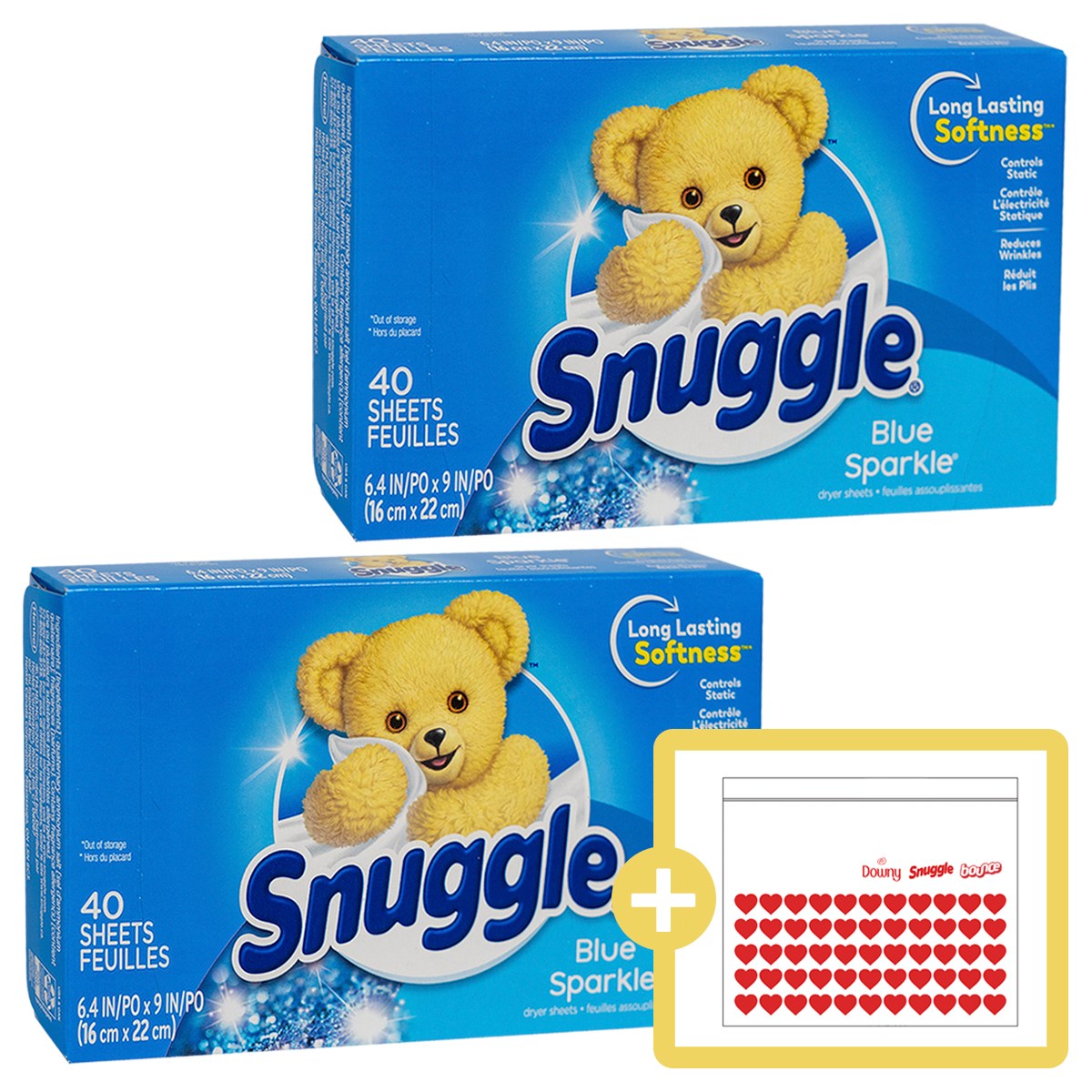 스너글 드라이시트 블루 스파클 향기보관패키지 40매 2개 22,900원