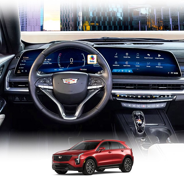 캐딜락 뉴 XT4 페이스리프트 내비게이션 액정 보호필름 33인치 커브드 디스플레이 31,900원