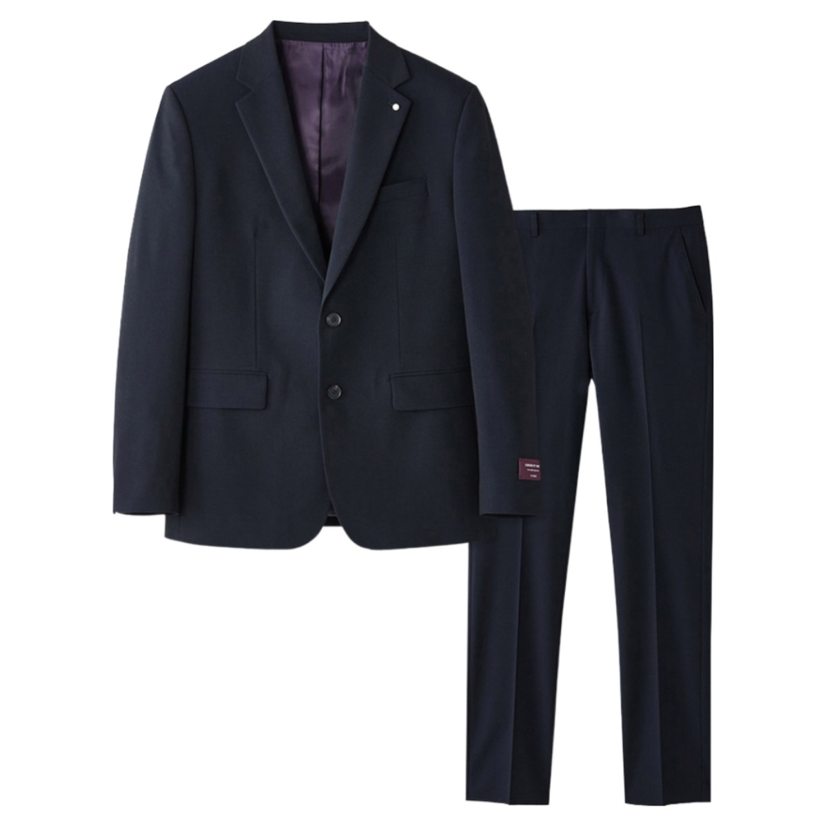 Tech-Poly 사방스판 에센셜 수트_네이비 (클래식핏)_SSJVZ32SET 99,000원