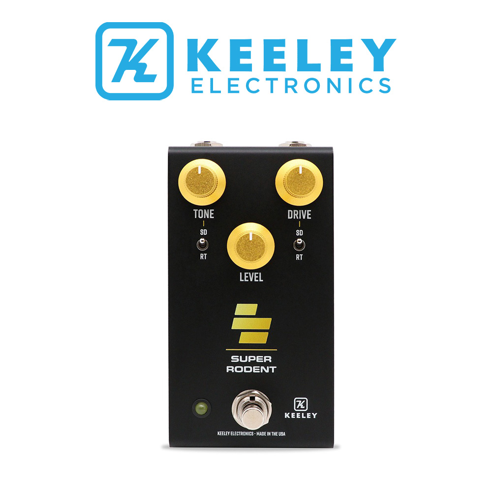 KEELEY 킬리 기타 이펙터 Super Rodent 4 in 1 오버드라이브 ＆ 디스토션 300,000원