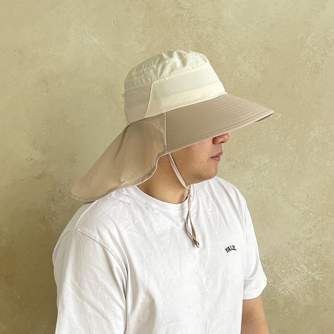 ECLL 성인 스마일 UV 차단 버킷햇 벙거지 방수 물놀이 모자 17,900원