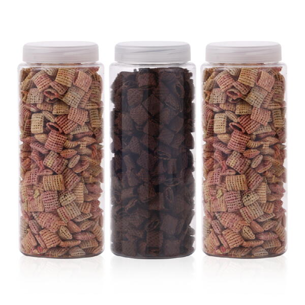 아트박스/비프로젝트 냉장고 ALL 원형 씨리얼 보관용기 1500ml (특) X 3개입 4,400원