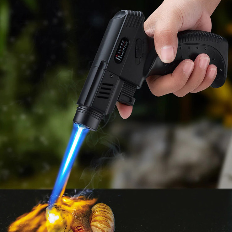 캠핑토치 건타입 미니토치 1300도 낚시 공방 쑥뜸 요리 가스충전 10,500원