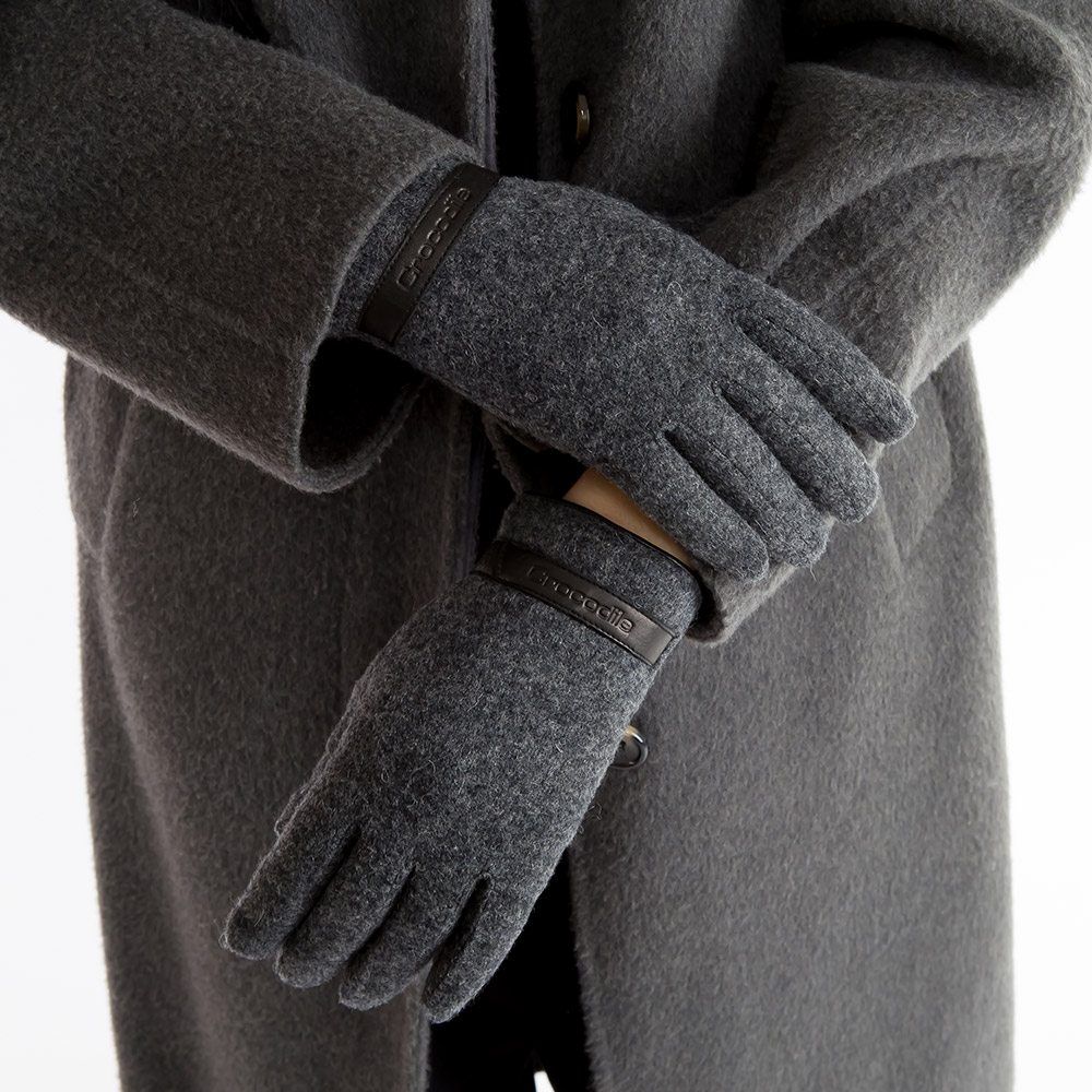 크로커다일 여성용 가죽띠 로고 스마트터치 모장갑 23,670원