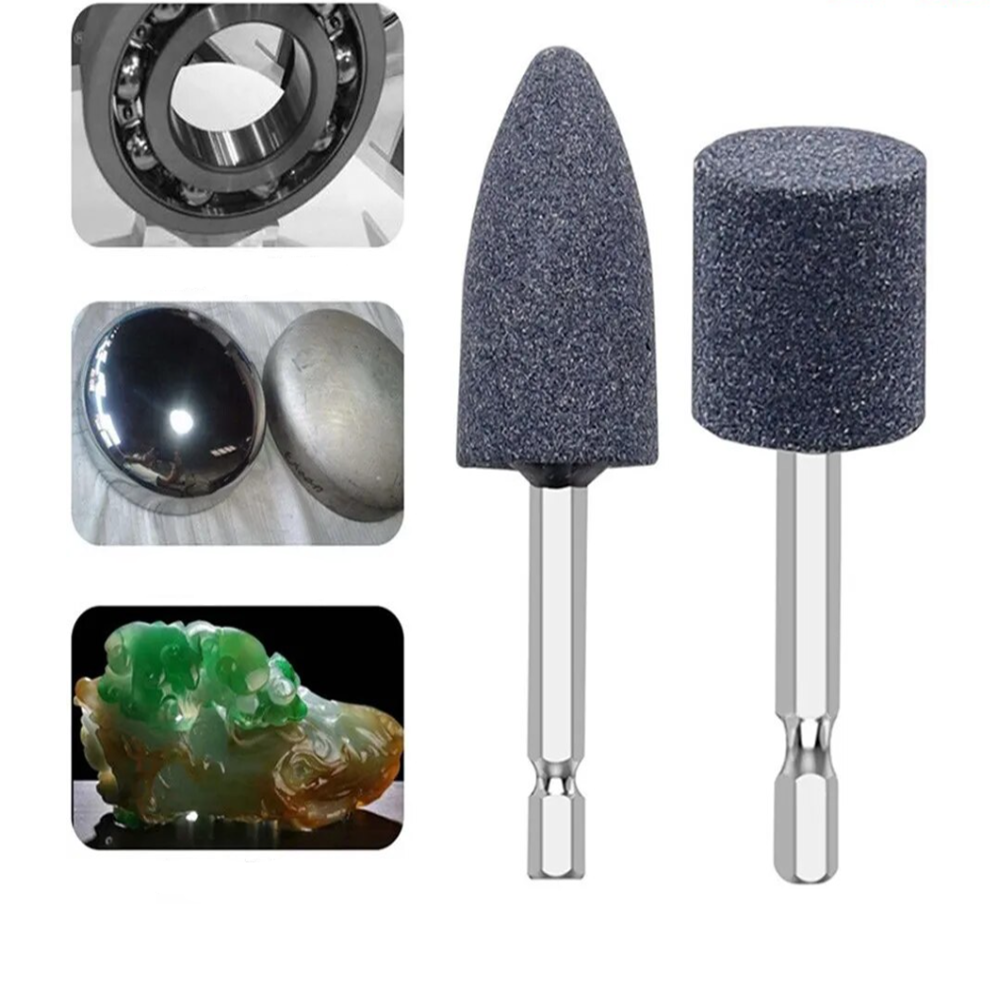 핸셀 임팩 전동 드릴 육각 연마 샌딩 비트 원통형 총알형, 1개 1,600원