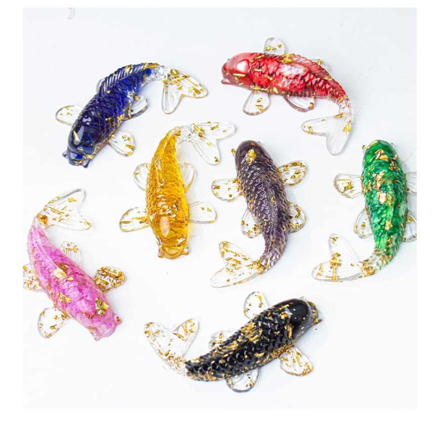 뚱보 7종 엽전품은 풍수 물고기 미니어처 13,000원