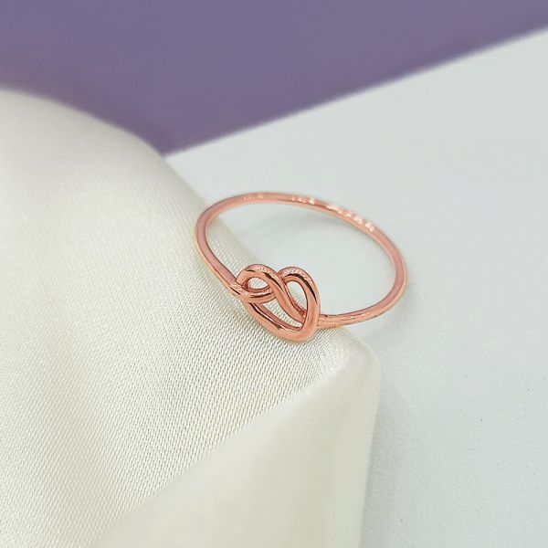 14K 금반지 하트 반지 골드 여자 여성 데일리 레이어드 꼬임 링 반지 294,660원