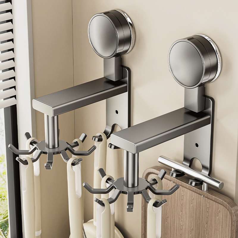 글로윅 강력 흡착식 회전 무타공 주방걸이 11,900원