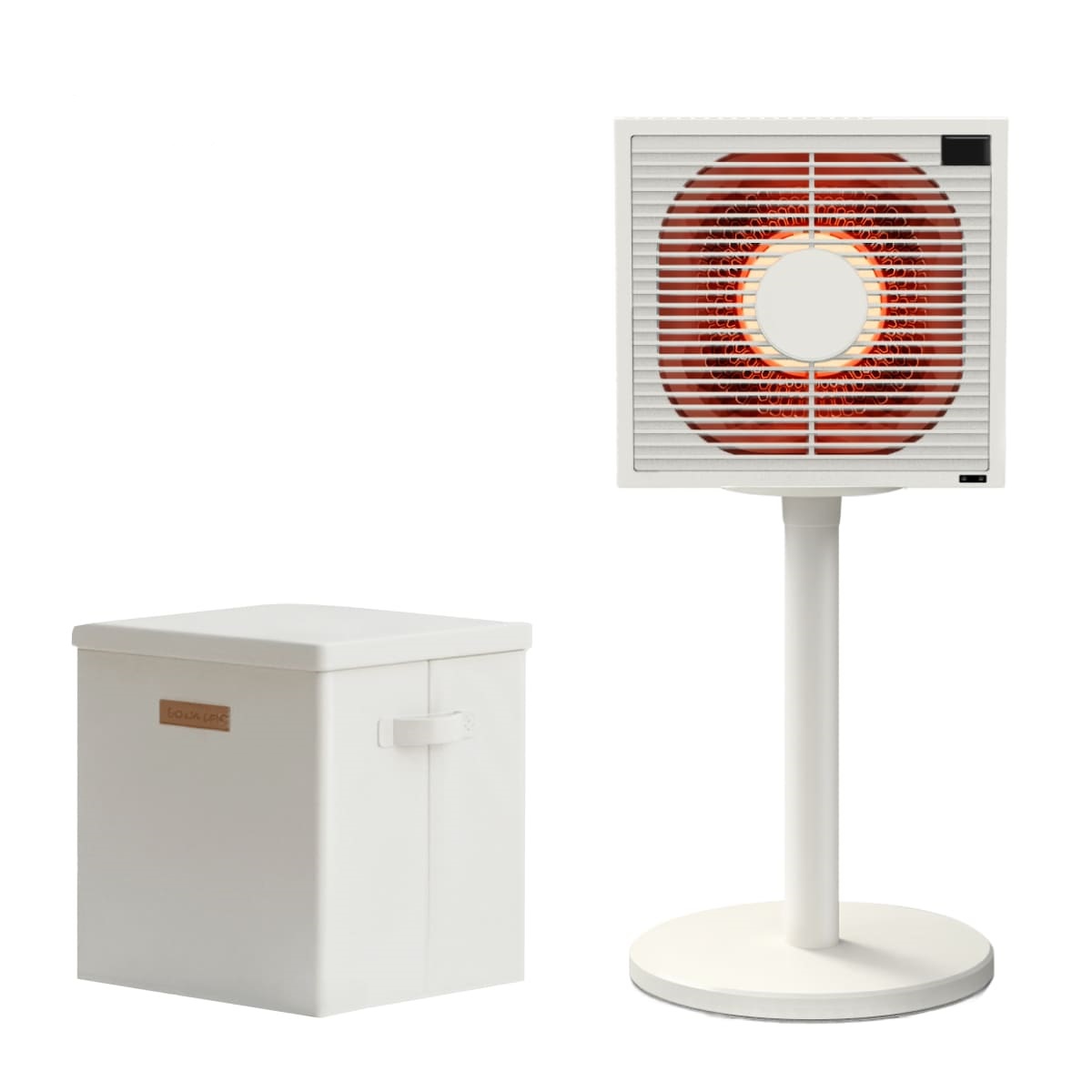 (한일)26년형 초절전 AI 에코 BLDC팬 하이라이트 전기 히터 온풍기 보관가방 증정 가정용 캠핑용, 아이보리(EHH-D63I) 150,000원