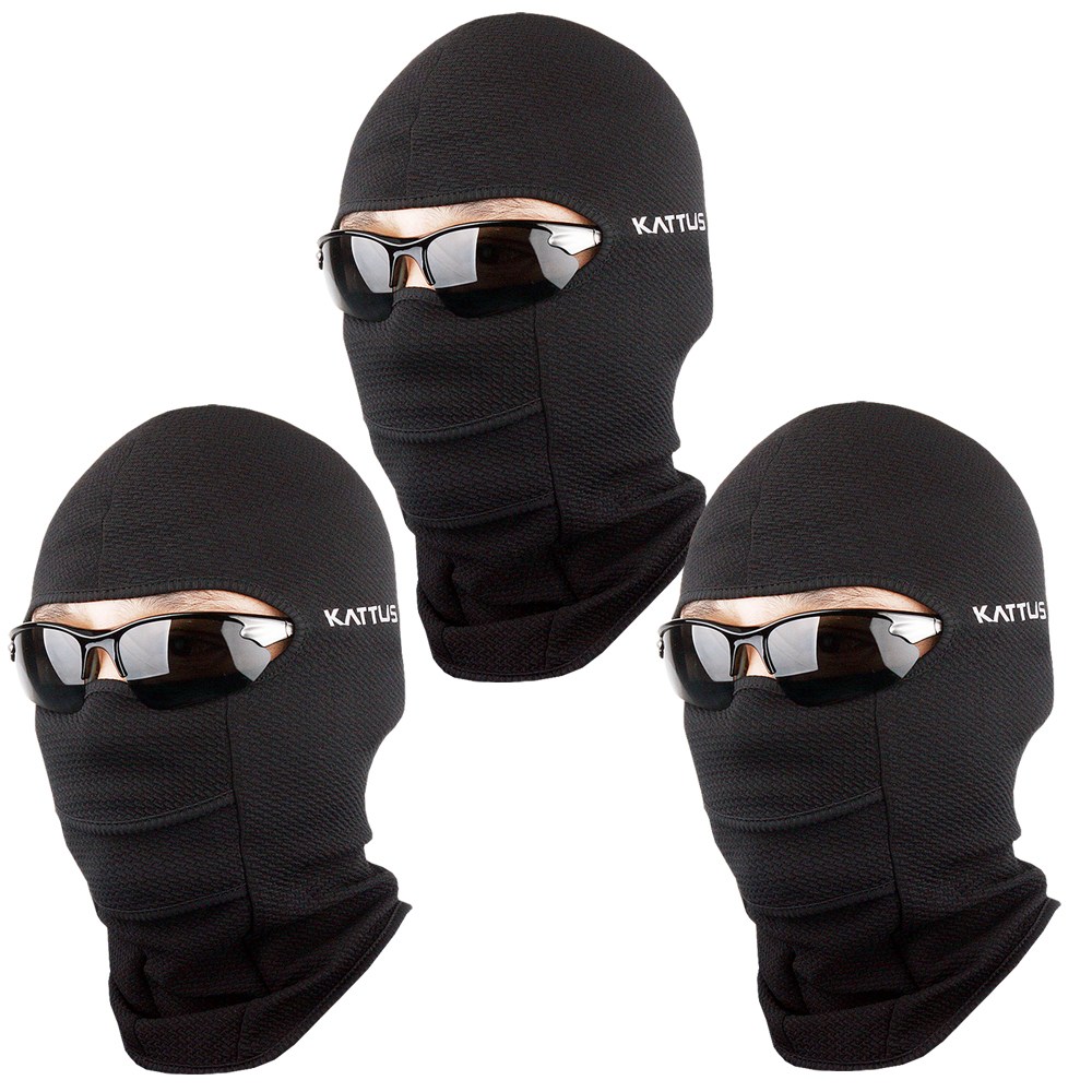 카투스 춘추용 까실이 3pcs 1세트 개방형 바라클라바 바랄클라바 자전거 복면 후드넥워머 29,000원
