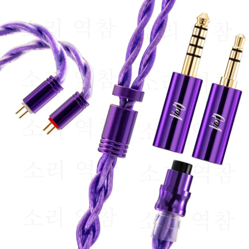 QOA WHISKY 5N OCC 합금 구리 은 도금 이어폰 모듈러 업그레이드 케이블, 0.78mm 2 핀, MMCX 커넥터, 3.5mm + 4.4mm 플러그 100,000원