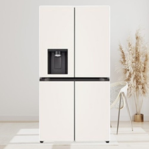 [색상선택형] LG전자 오브제 디오스 상냉장 하냉동 프리스탠딩 얼음정수기 825L 냉장고 메탈 방문설치 2,999,000원