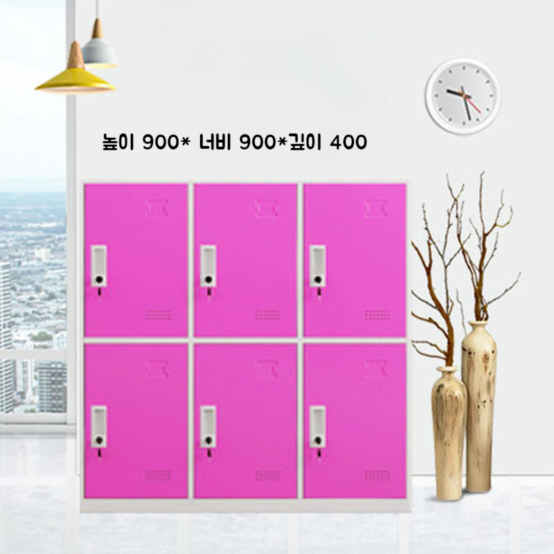 사물함 캐비넷 락카장 관물대 4구 6구 9구 학원 사무실 212,000원