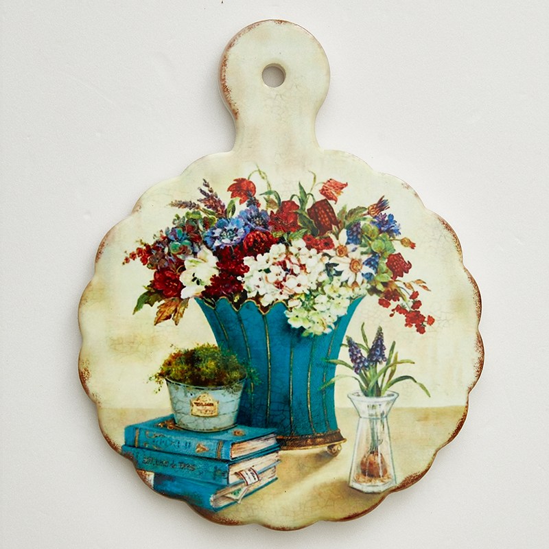 하루아홈 앤틱 도자기 냄비받침 인테리어 벽장식 5,900원