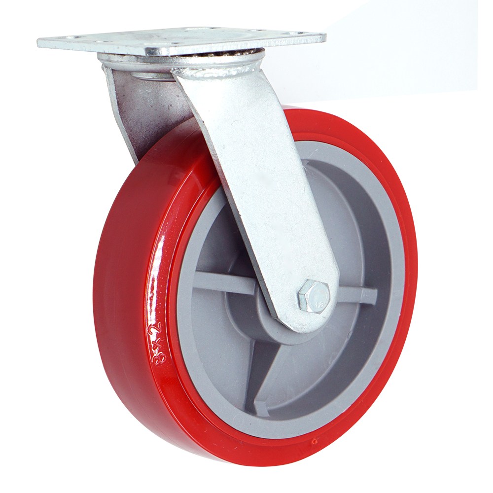 고중량 적색 캐스터 회전형 20cm(8인치), 1개 17,320원