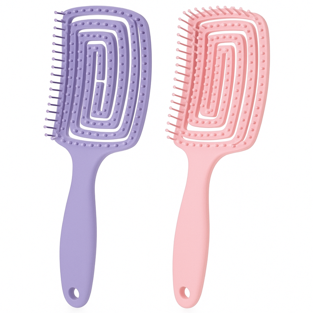 퍼스트 헤어 볼륨 머리빗 드라이빗 엉킴방지 두피마사지 핑크+블랙 2p 4,460원