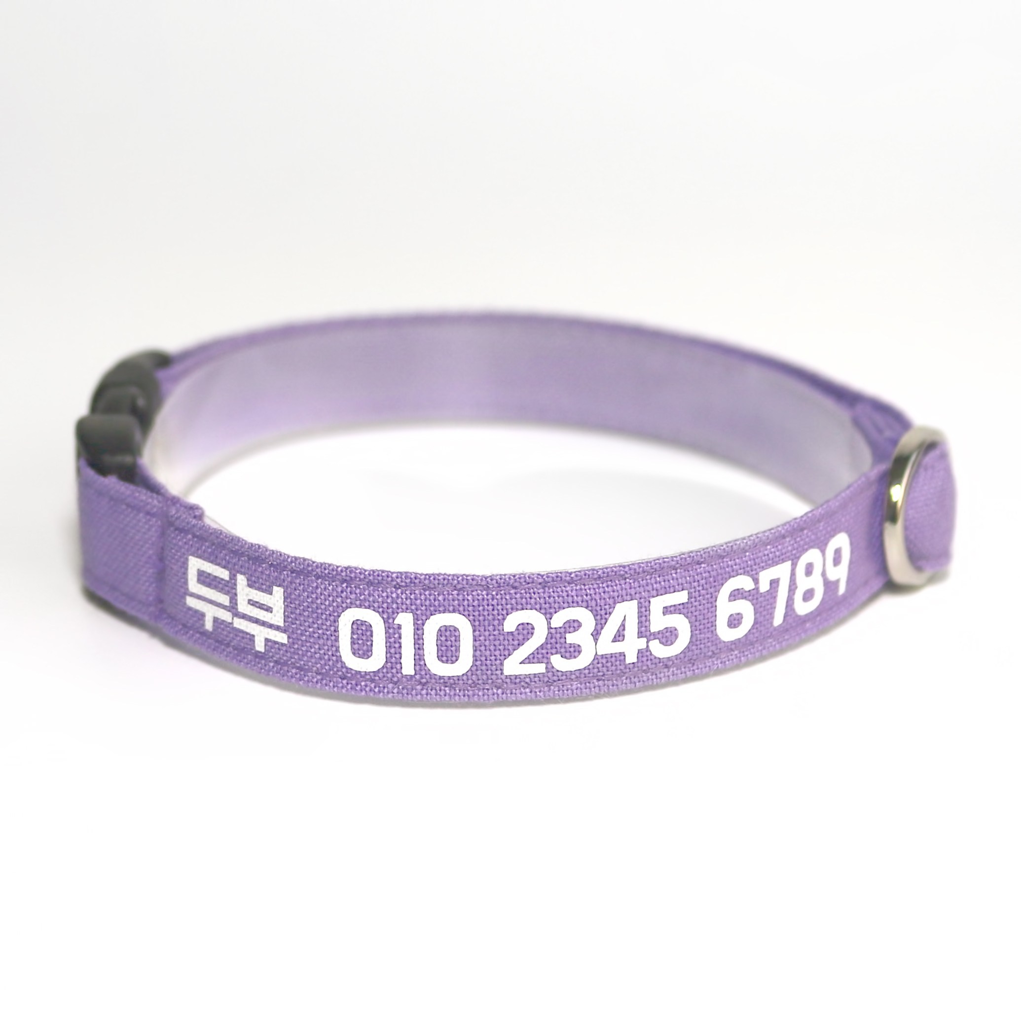 강아지 고양이 패브릭 목걸이 인식표, 14.라벤더, 1개 14,900원