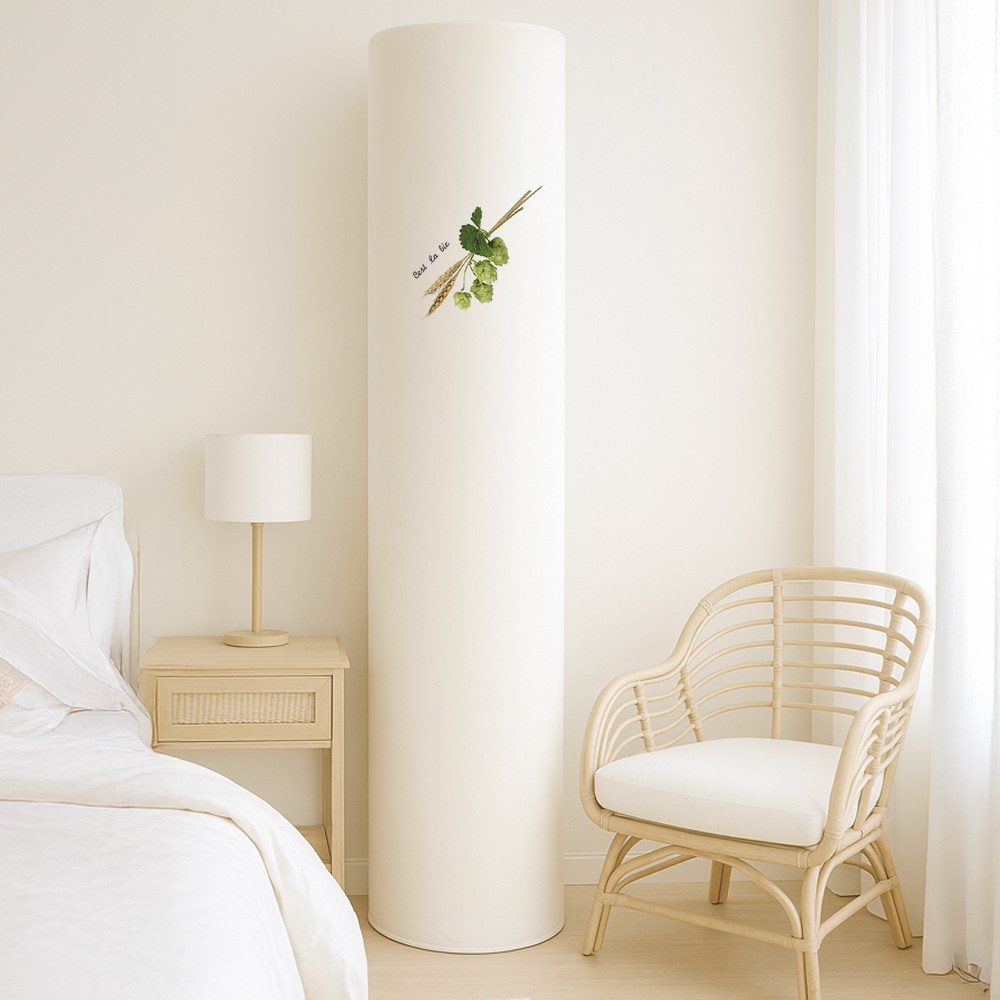 코팅블루 암막 전기종호환 스판 완벽보호 스탠드 에어컨커버, 06.럭키플랜트 18,800원