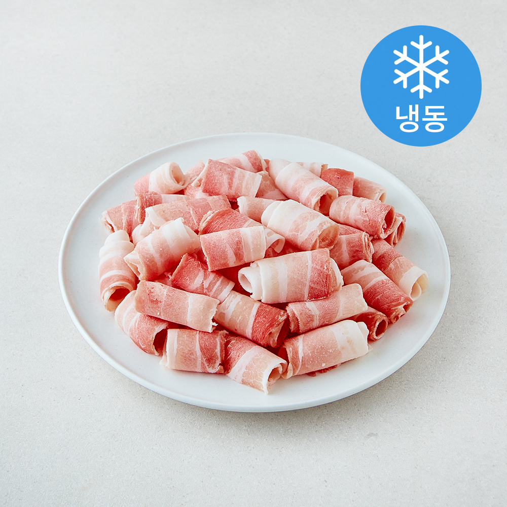 [로켓프레시] 수입 돌돌말이 대패 삼겹살 (냉동) 29,990원