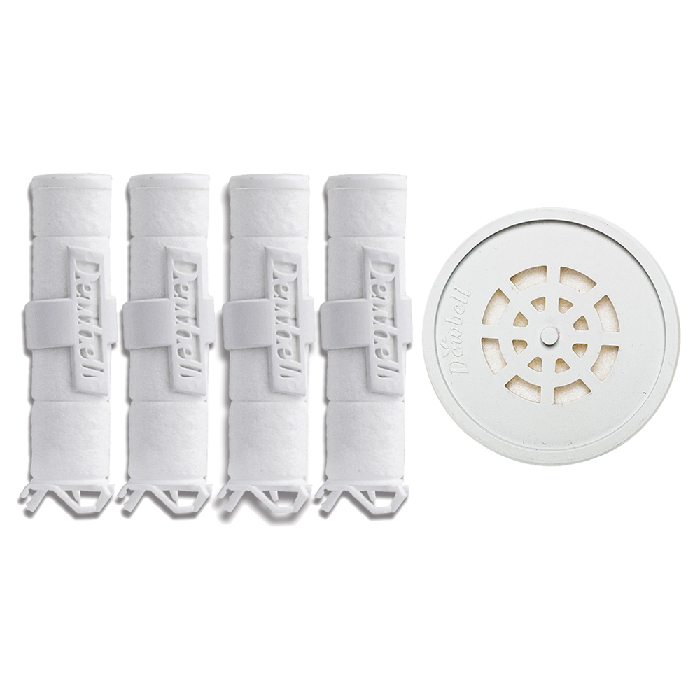 듀벨 여행용 세디먼트 필터 4개 + 석회방지 헤드필터, 1개, 무향 14,900원