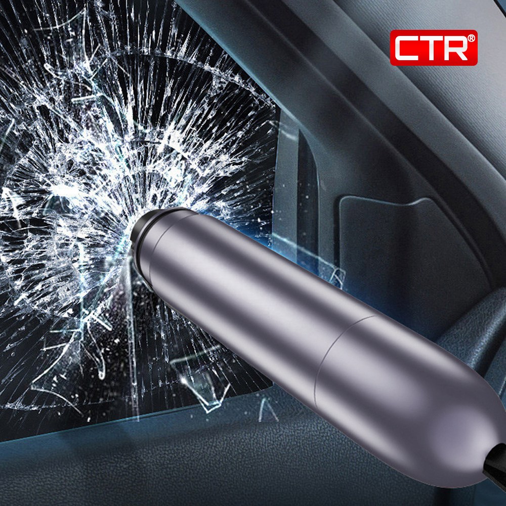 CTR 자동차 비상용 망치 탈출용 망치 안전벨트 절단기 6,900원